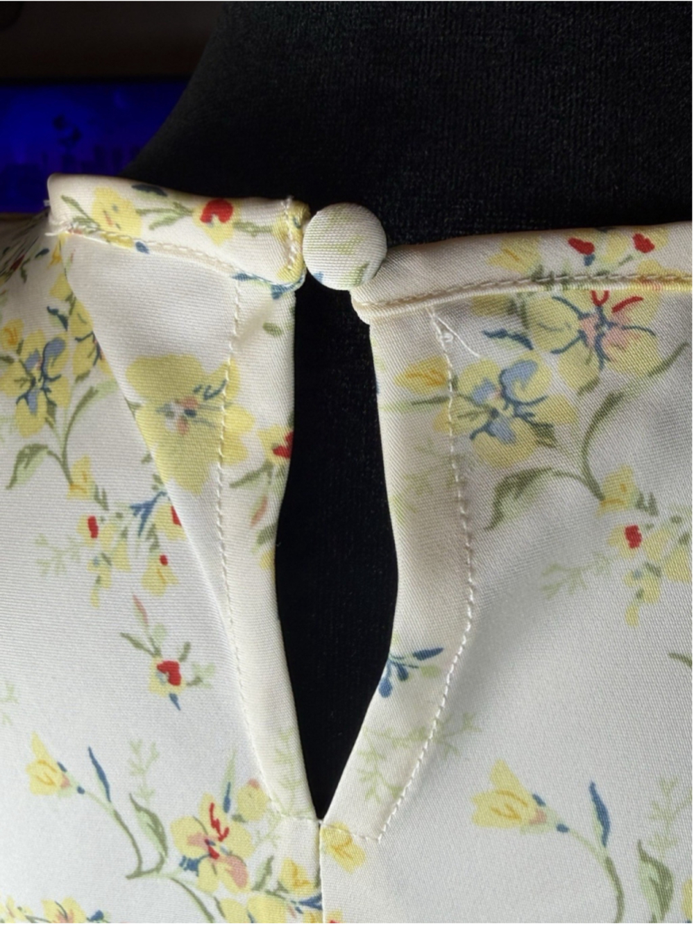 Christian Lacroix Light Yellow Satiny L Floral Maxi Long Dress Medium Sleeveless - Picture 9 of 10